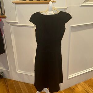Anne Klein dress with caps sleeves and flare skirts
